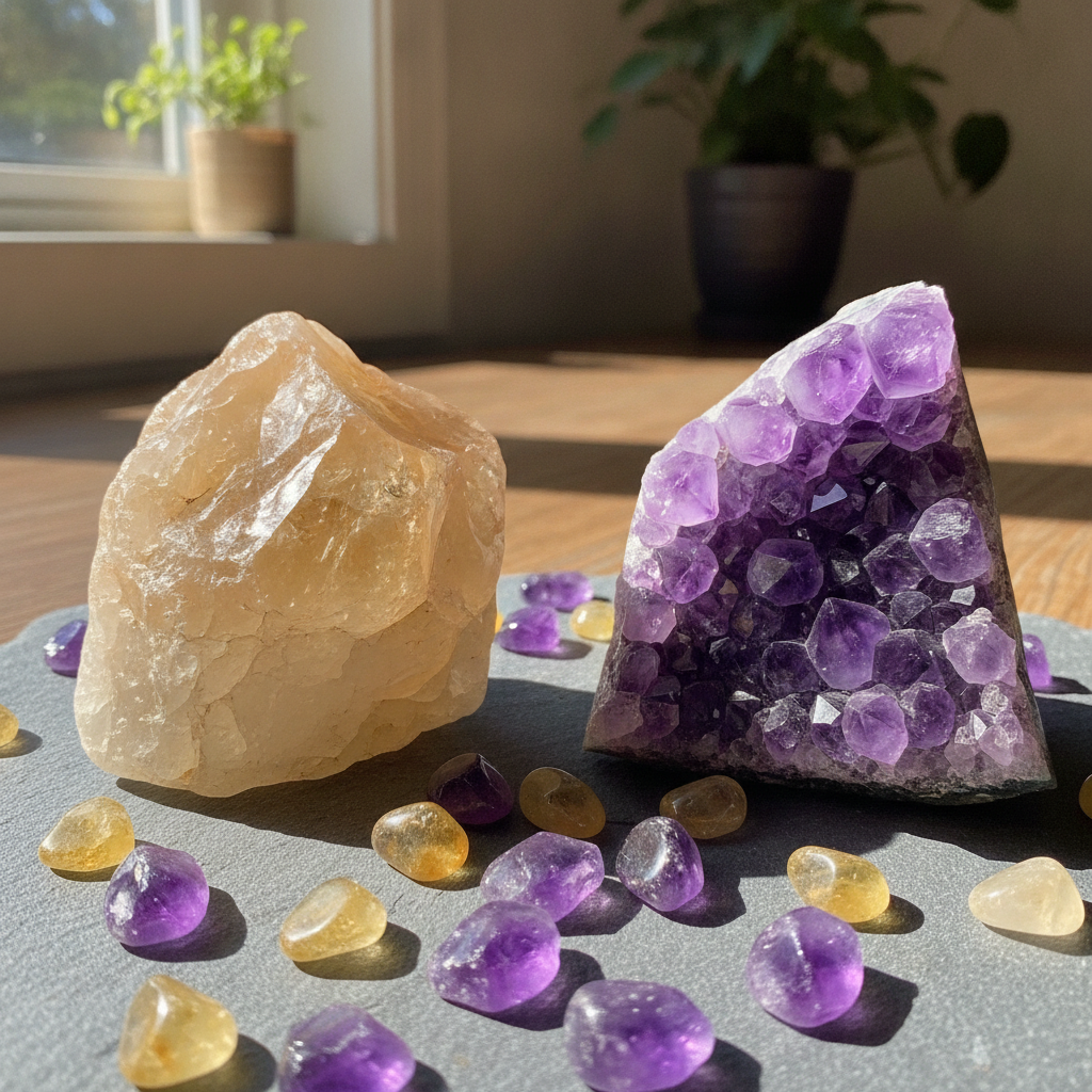 Citrine vs Heat-Treated Amethyst: How to Tell the Difference