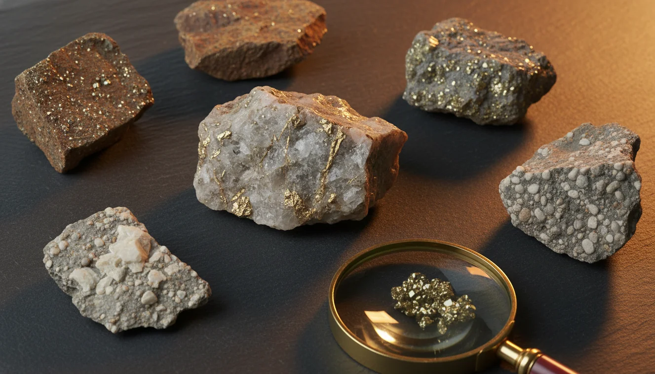 How to Identify Gold-Bearing Rock