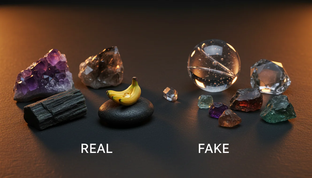 How to Tell If a Crystal Is Real or Fake