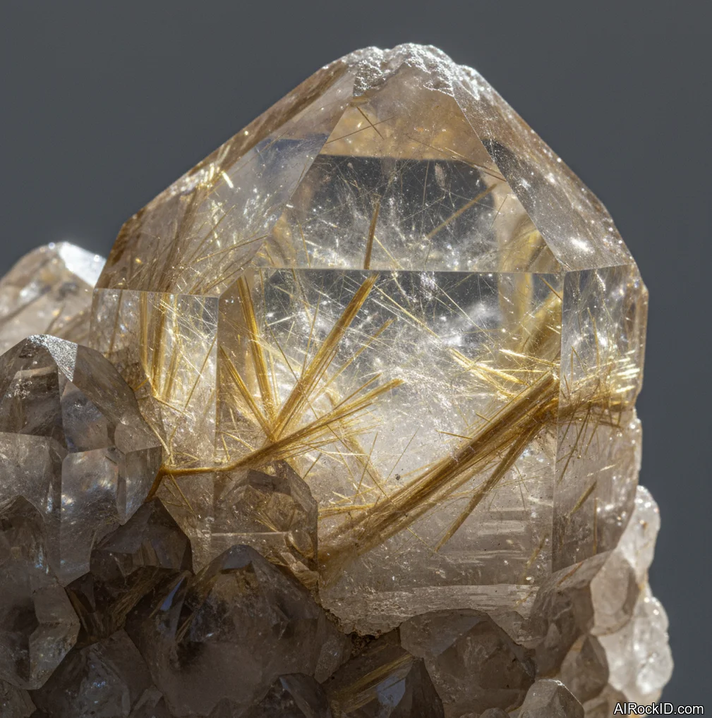 Golden Rutile Quartz