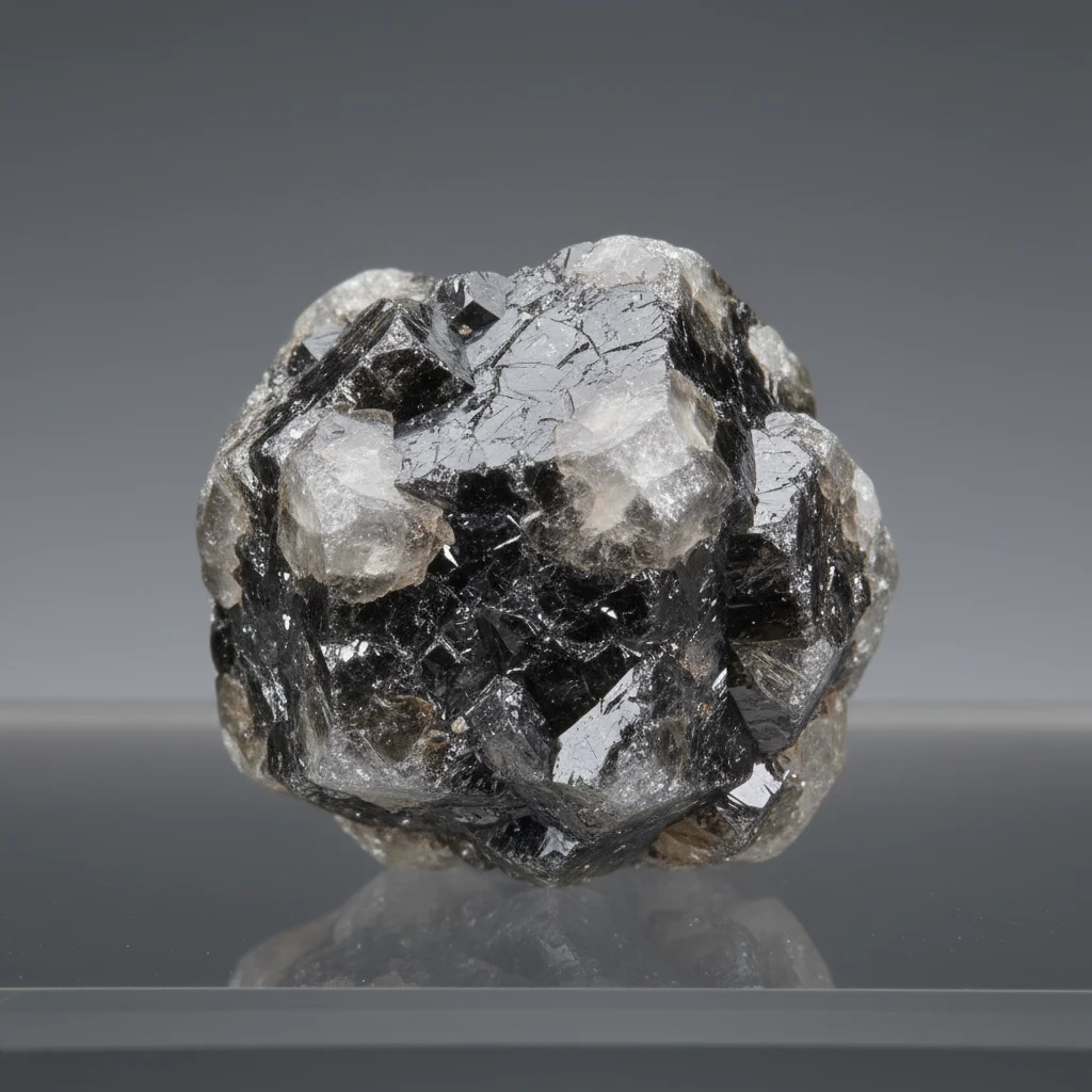 Grey diamond gemstone showing cool grey tones, bright adamantine luster, and transparent to translucent body