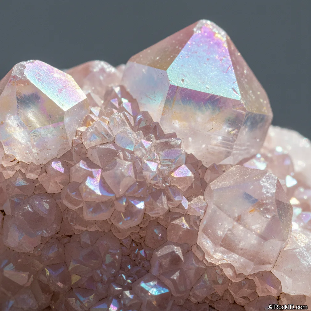 Rose Aura Quartz