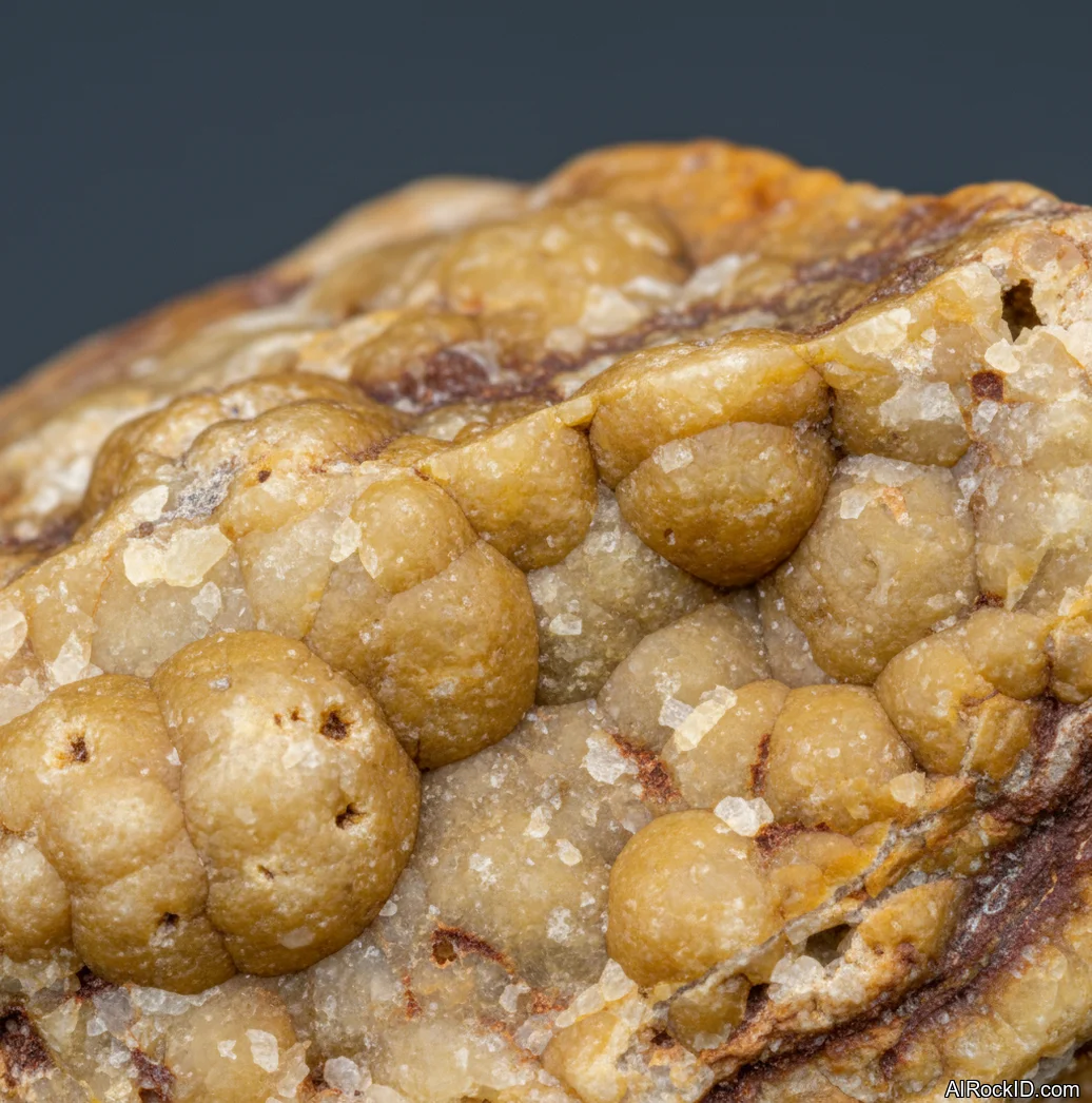 Close-up of polished Yellow Jasper showing mustard-yellow body color with subtle brown banding and a waxy luster
